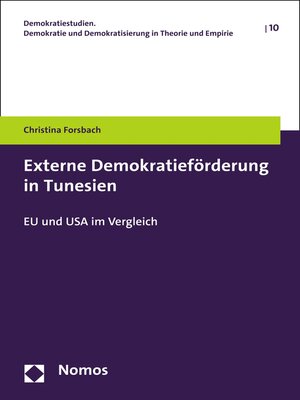 cover image of Externe Demokratieförderung in Tunesien